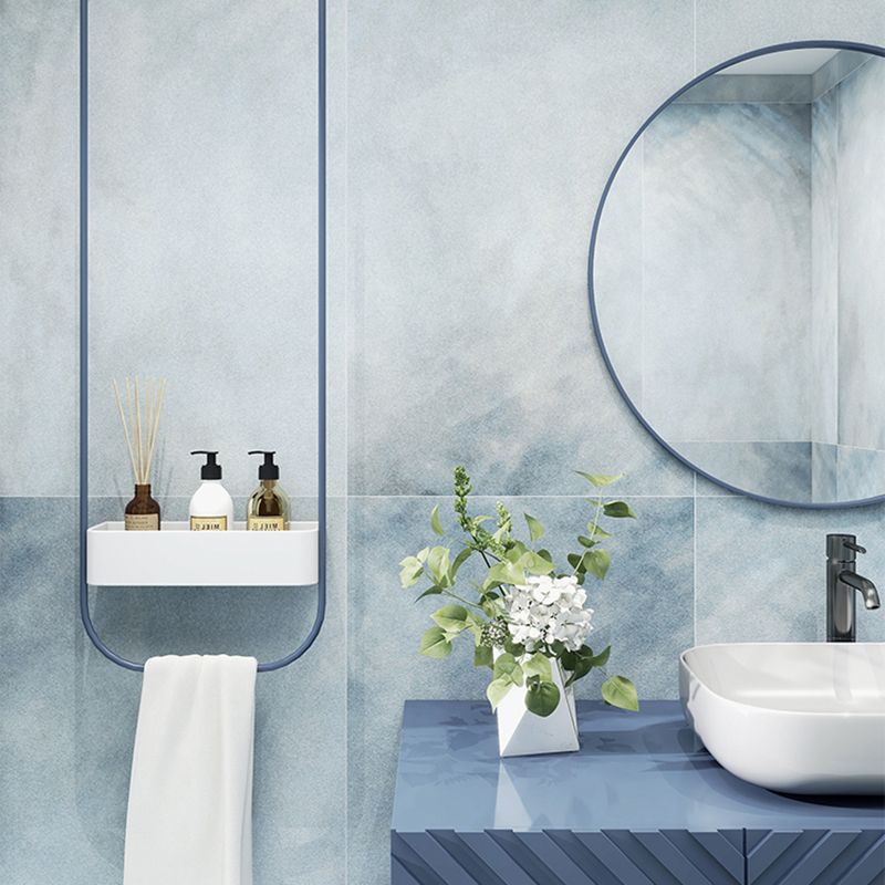 Blue Singular Tile Modern Marble Rectangular Floor and Wall Tile Clearhalo 'Floor Tiles & Wall Tiles' 'floor_tiles_wall_tiles' 'Flooring 'Home Improvement' 'home_improvement' 'home_improvement_floor_tiles_wall_tiles' Walls and Ceiling' 1200x1200_be1a04ed-9fbe-4587-bcd1-5a4e3e42558c