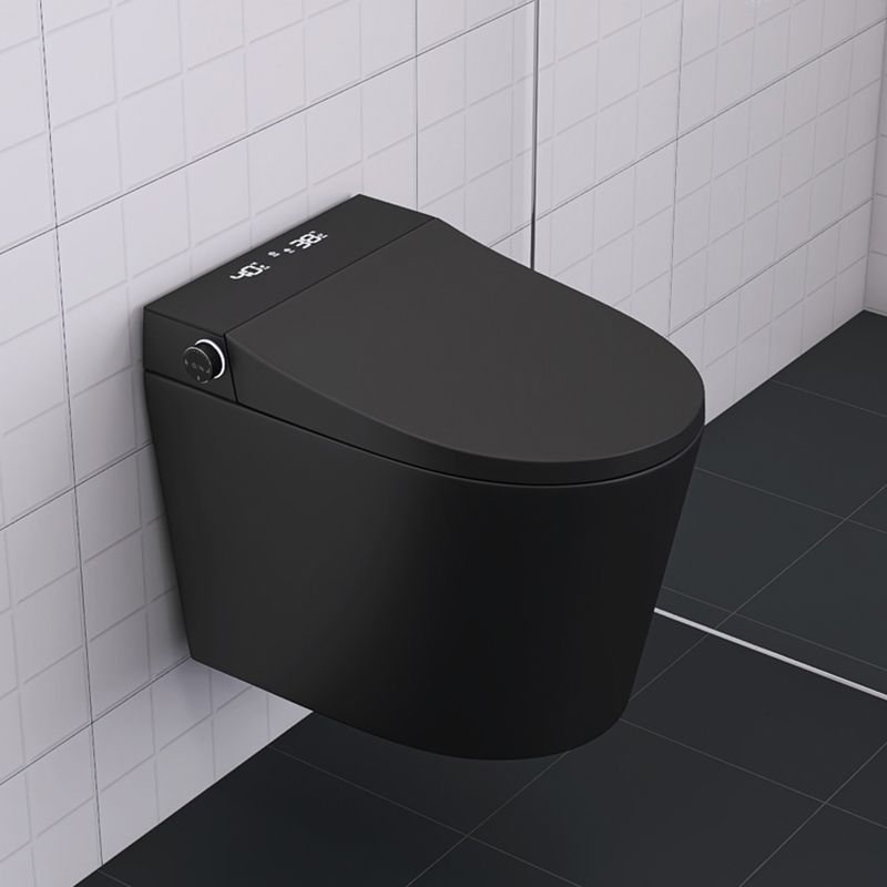 Smart Toilet Antimicrobial Foot Sensor Elongated Wall Hung Toilet Set Clearhalo 'Bathroom Remodel & Bathroom Fixtures' 'Bidets' 'Home Improvement' 'home_improvement' 'home_improvement_bidets' 'Toilets & Bidets' 1200x1200_be1c5c6c-b61a-47f3-95b7-09c20513f83f