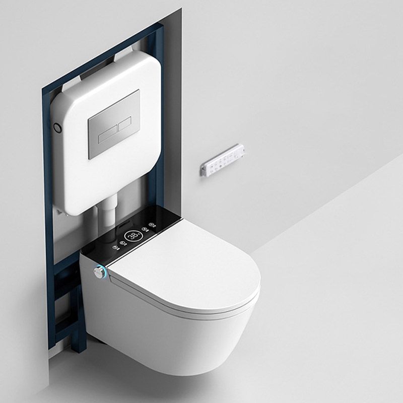 Modern 1-Piece Toilet Bowl In-Wall Urine Toilet with Seat for Washroom Clearhalo 'Bathroom Remodel & Bathroom Fixtures' 'Home Improvement' 'home_improvement' 'home_improvement_toilets' 'Toilets & Bidets' 'Toilets' 1200x1200_be25734e-0f36-44d1-b7a1-f801743f1bbf