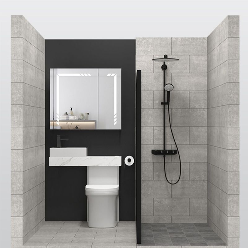 Contemporary Ceramic Flush Toilet Floor Mounted Urine Toilet with Seat for Washroom Clearhalo 'Bathroom Remodel & Bathroom Fixtures' 'Home Improvement' 'home_improvement' 'home_improvement_toilets' 'Toilets & Bidets' 'Toilets' 1200x1200_be3bfc2b-b62a-429a-ae05-a479e5af14ed