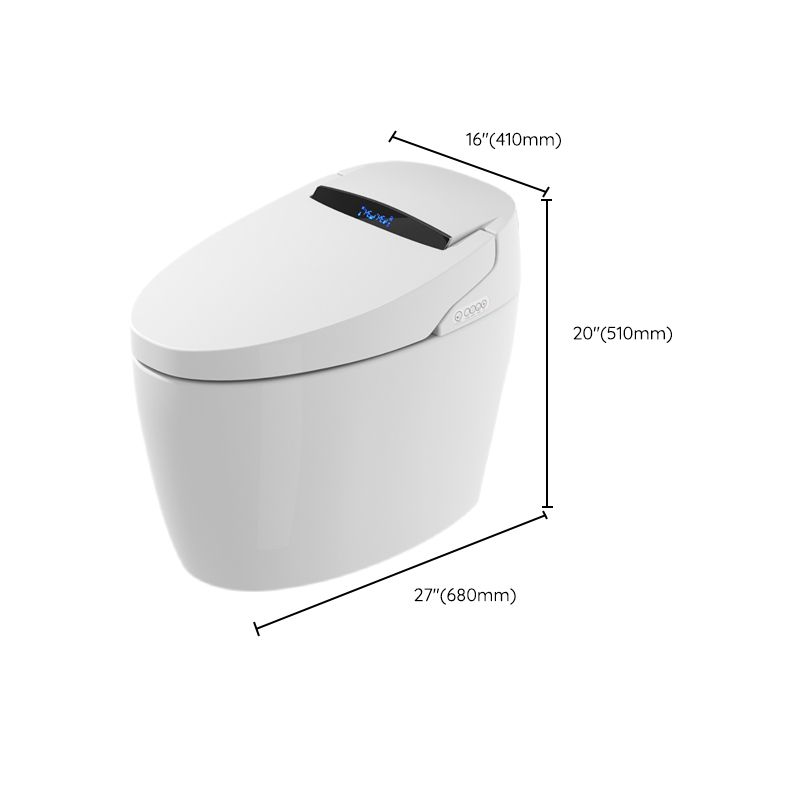 Contemporary Elongated Floor Standing Bidet Smart Bidet with Heated Seat Clearhalo 'Bathroom Remodel & Bathroom Fixtures' 'Bidets' 'Home Improvement' 'home_improvement' 'home_improvement_bidets' 'Toilets & Bidets' 1200x1200_be60da34-936c-4c08-87c4-fe8e666bb9a7