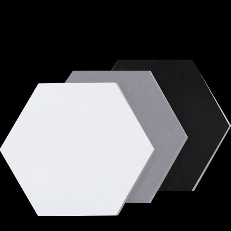 Modern Style Waterproof Wall Tile Straight Edge Hexagon Wall Tile Clearhalo 'Floor Tiles & Wall Tiles' 'floor_tiles_wall_tiles' 'Flooring 'Home Improvement' 'home_improvement' 'home_improvement_floor_tiles_wall_tiles' Walls and Ceiling' 1200x1200_be775c09-740e-4f4b-90ed-aac7f29d4676