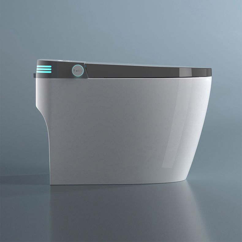 Elongated Floor Mount Bidet White Temperature Control Smart Bidet Clearhalo 'Bathroom Remodel & Bathroom Fixtures' 'Bidets' 'Home Improvement' 'home_improvement' 'home_improvement_bidets' 'Toilets & Bidets' 1200x1200_bf4098ef-a691-4762-9c42-0199d7b13629