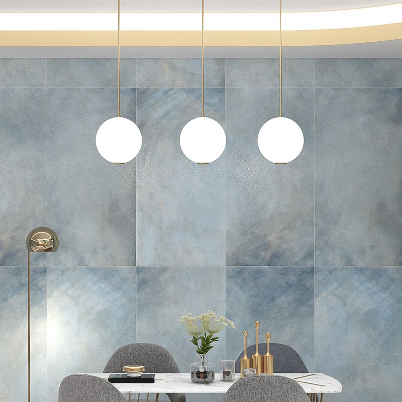 Blue Singular Tile Modern Marble Rectangular Floor and Wall Tile Clearhalo 'Floor Tiles & Wall Tiles' 'floor_tiles_wall_tiles' 'Flooring 'Home Improvement' 'home_improvement' 'home_improvement_floor_tiles_wall_tiles' Walls and Ceiling' 1200x1200_bf49f3b0-7514-40a2-bcdf-88768b6f4e3a