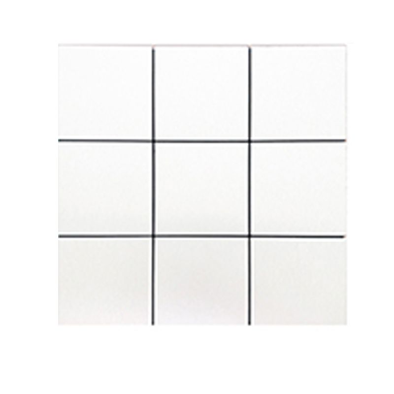Modern Square Grid Single Tile Plastic Peel & Stick Field Tile Clearhalo 'Flooring 'Home Improvement' 'home_improvement' 'home_improvement_peel_stick_blacksplash' 'Peel & Stick Backsplash Tile' 'peel_stick_blacksplash' 'Walls & Ceilings' Walls and Ceiling' 1200x1200_bfe44895-2494-4a80-840f-82a197064720