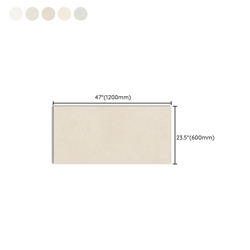 Rectangle Floor Tile Pure Color Straight Edge Floor Tile for Living Room Clearhalo 'Floor Tiles & Wall Tiles' 'floor_tiles_wall_tiles' 'Flooring 'Home Improvement' 'home_improvement' 'home_improvement_floor_tiles_wall_tiles' Walls and Ceiling' 1200x1200_bfec3df6-8aa0-4687-bb60-e750b64cbf67