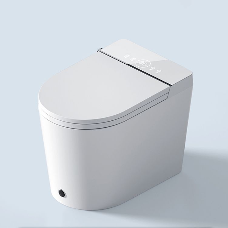 Ceramic Temperature Control White Elongated Contemporary Floor Standing Bidet Clearhalo 'Bathroom Remodel & Bathroom Fixtures' 'Bidets' 'Home Improvement' 'home_improvement' 'home_improvement_bidets' 'Toilets & Bidets' 1200x1200_c08d6b28-d399-4bc0-abb4-f6dfeafadbe5