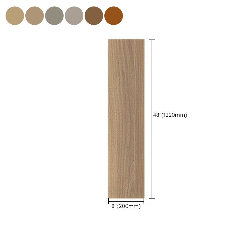 Modern 8" X 48" X 15mm Natural Solid Wood Laminate Flooring, Click-Lock, Waterproof Clearhalo 'Flooring 'Home Improvement' 'home_improvement' 'home_improvement_laminate_flooring' 'Laminate Flooring' 'laminate_flooring' Walls and Ceiling' 1200x1200_c0a70c85-2ea8-47f1-92d5-e7fd23191e2c