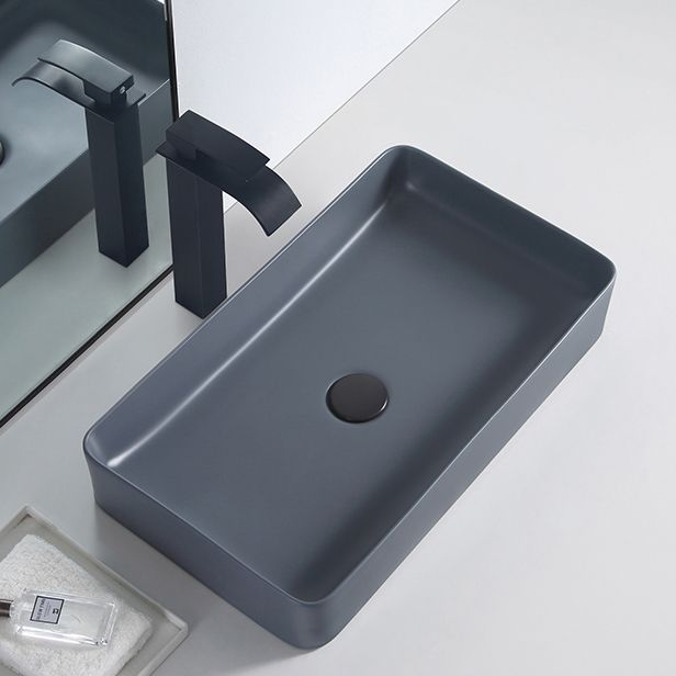 Rectangular Trough Bathroom Sink Modern Trough Bathroom Sink Clearhalo 'Bathroom Remodel & Bathroom Fixtures' 'Bathroom Sinks & Faucet Components' 'Bathroom Sinks' 'bathroom_sink' 'Home Improvement' 'home_improvement' 'home_improvement_bathroom_sink' 1200x1200_c0d22cfa-dc6b-49a4-a019-08c4a611d97e