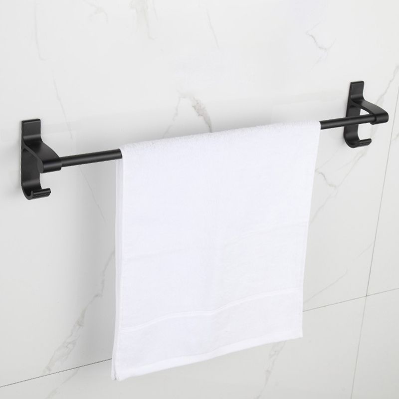 Modern Matte Black Bath Shelf Paper Holder Bathroom Accessory Kit Clearhalo 'Bathroom Hardware Sets' 'Bathroom Hardware' 'Bathroom Remodel & Bathroom Fixtures' 'bathroom_hardware_sets' 'Home Improvement' 'home_improvement' 'home_improvement_bathroom_hardware_sets' 1200x1200_c0ffd582-e77e-4593-88ef-9ef72f5590da