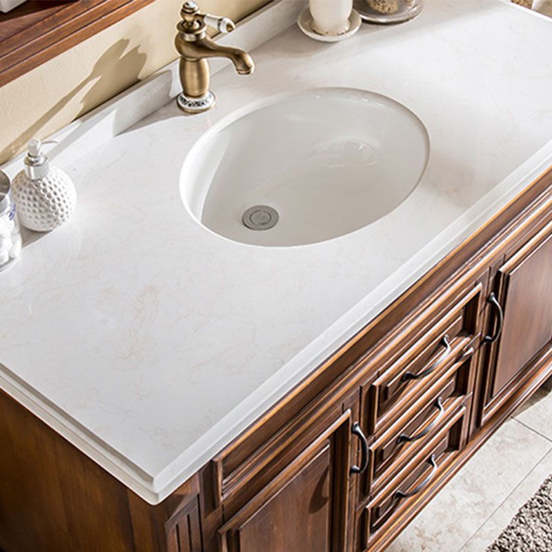 Freestanding Mirror Included Bathroom Vanity Set with Sink Faucet Clearhalo 'Bathroom Remodel & Bathroom Fixtures' 'Bathroom Vanities' 'bathroom_vanities' 'Home Improvement' 'home_improvement' 'home_improvement_bathroom_vanities' 1200x1200_c1147f55-9fbd-41a0-97bc-1fc2b26f9ab8