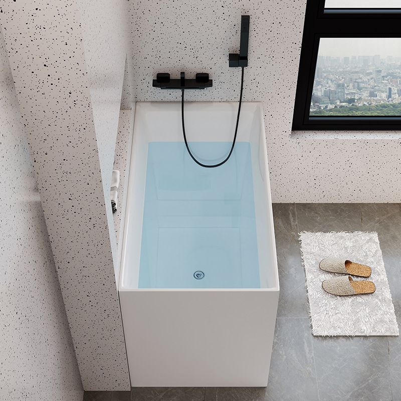 Modern Soaking Bath Tub Center Drain Placement Stand Alone Bathtub Clearhalo 'Bathroom Remodel & Bathroom Fixtures' 'Bathtubs' 'Home Improvement' 'home_improvement' 'home_improvement_bathtubs' 'Showers & Bathtubs' 1200x1200_c1165e4b-ab78-4820-8ed2-571bc62f21a5