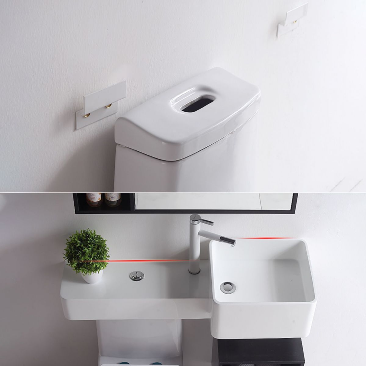 Contemporary Flush Toilet Floor Mount One-Piece Toilet Toilet Bowl Clearhalo 'Bathroom Remodel & Bathroom Fixtures' 'Home Improvement' 'home_improvement' 'home_improvement_toilets' 'Toilets & Bidets' 'Toilets' 1200x1200_c18fa698-ea3e-43a0-9b58-33561da6102c