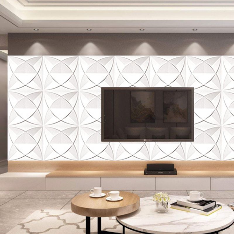 Modern Wall Paneling Peel and Stick Geometric Pattern Wall Paneling Clearhalo 'Flooring 'Home Improvement' 'home_improvement' 'home_improvement_wall_paneling' 'Wall Paneling' 'wall_paneling' 'Walls & Ceilings' Walls and Ceiling' 1200x1200_c211be18-6d78-4ca3-8a00-ac4aaa6facc8