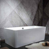 Freestanding Soaking Bathtub Antique Finish Rectangular Modern Tub Clearhalo 'Bathroom Remodel & Bathroom Fixtures' 'Bathtubs' 'Home Improvement' 'home_improvement' 'home_improvement_bathtubs' 'Showers & Bathtubs' 1200x1200_c29ae645-d6d0-4de8-81ad-d5da87ecdcd0