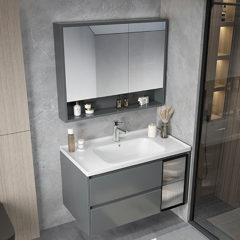 Popular Rectangular Bathroom Vanity Set Grey Wall-Mounted Faucet Included Clearhalo 'Bathroom Remodel & Bathroom Fixtures' 'Bathroom Vanities' 'bathroom_vanities' 'Home Improvement' 'home_improvement' 'home_improvement_bathroom_vanities' 1200x1200_c2c17034-b2d1-4e15-b944-4c930a93b5b5