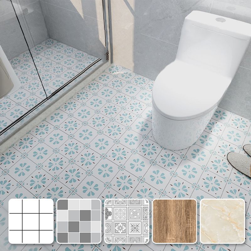 Multi-Tonal Style Vinyl Plank Ceramic Print Peel and Stick Vinyl Plank Flooring Clearhalo 'Flooring 'Home Improvement' 'home_improvement' 'home_improvement_vinyl_flooring' 'Vinyl Flooring' 'vinyl_flooring' Walls and Ceiling' 1200x1200_c2e1cbfc-0111-441d-8299-de5ef6755bcd