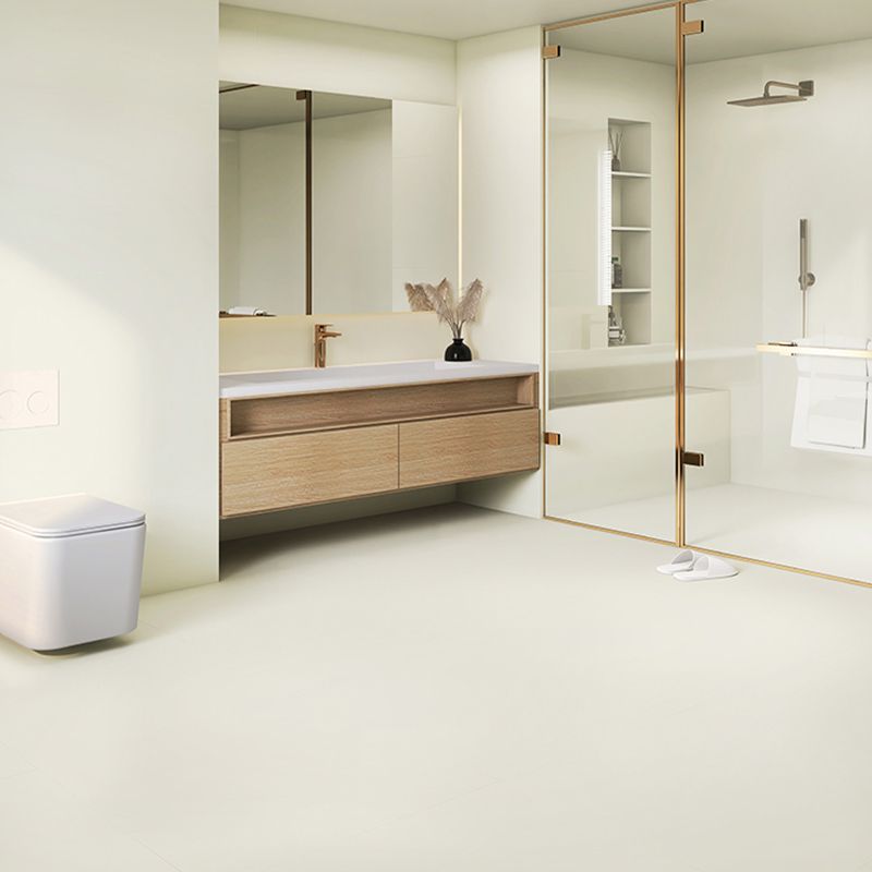 Rectangular Ceramic Matte Straight Edge Floor and Wall Tile No Pattern Bathroom Floor Clearhalo 'Floor Tiles & Wall Tiles' 'floor_tiles_wall_tiles' 'Flooring 'Home Improvement' 'home_improvement' 'home_improvement_floor_tiles_wall_tiles' Walls and Ceiling' 1200x1200_c31700e9-a9b7-4732-b50e-7a8ff207e49c