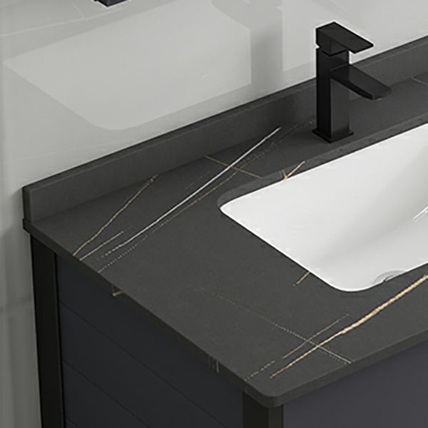 Wall Mount Modern Single-Sink Open Console with Sink Set with Soft Close Door Clearhalo 'Bathroom Remodel & Bathroom Fixtures' 'Bathroom Vanities' 'bathroom_vanities' 'Home Improvement' 'home_improvement' 'home_improvement_bathroom_vanities' 1200x1200_c3cbf77a-fe65-491b-a8db-d005302aab91