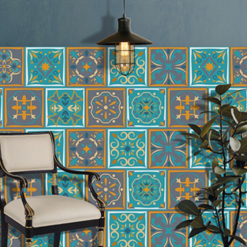 PVC Peel and Stick Backsplash Mosaic Tile Wallpaper with Square Shape Clearhalo 'Flooring 'Home Improvement' 'home_improvement' 'home_improvement_peel_stick_blacksplash' 'Peel & Stick Backsplash Tile' 'peel_stick_blacksplash' 'Walls & Ceilings' Walls and Ceiling' 1200x1200_c3dbfe0b-bda2-4aaf-9c13-d36a3eec8346