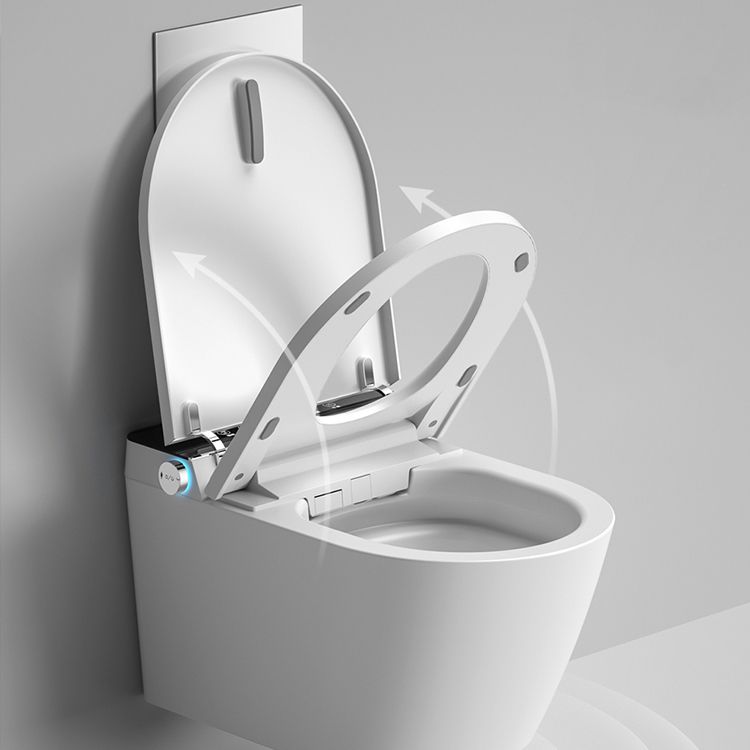 Dual Flush Wall Hung Toilet Set Elongated Deodorizing Wall Mounted Bidet Clearhalo 'Bathroom Remodel & Bathroom Fixtures' 'Bidets' 'Home Improvement' 'home_improvement' 'home_improvement_bidets' 'Toilets & Bidets' 1200x1200_c423dd1e-9f0c-4e89-a1bd-7a0c9d56377a