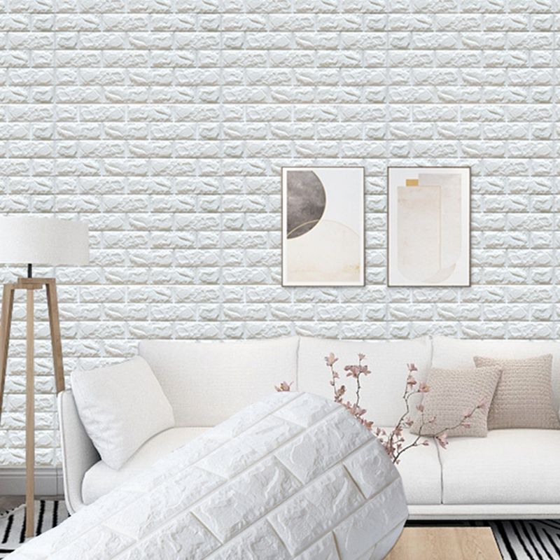 Contemporary 3D Embossed Wall Paneling Mosaic Design Waterproof Wall Access Panel Clearhalo 'Flooring 'Home Improvement' 'home_improvement' 'home_improvement_wall_paneling' 'Wall Paneling' 'wall_paneling' 'Walls & Ceilings' Walls and Ceiling' 1200x1200_c441214f-06d1-41d7-b06e-71c248f036ac