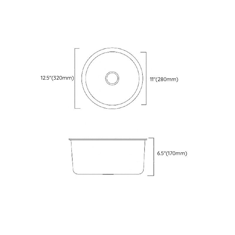 Classic Round Sink Stainless Steel Drop-In Friction Resistant Round Sink for Kitchen Clearhalo 'Home Improvement' 'home_improvement' 'home_improvement_kitchen_sinks' 'Kitchen Remodel & Kitchen Fixtures' 'Kitchen Sinks & Faucet Components' 'Kitchen Sinks' 'kitchen_sinks' 1200x1200_c499af2b-55b0-4558-8884-7b5ac7a12afd