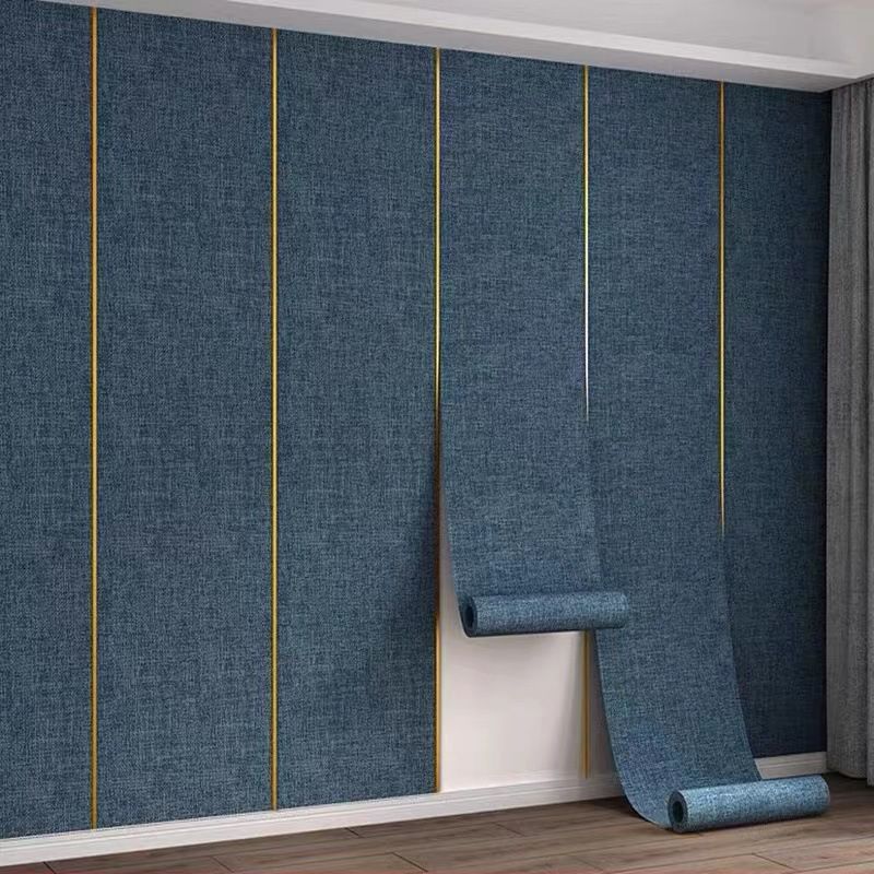 Modern Style Linen Wall Panel Living Room Peel and Stick Wall Paneling Clearhalo 'Flooring 'Home Improvement' 'home_improvement' 'home_improvement_wall_paneling' 'Wall Paneling' 'wall_paneling' 'Walls & Ceilings' Walls and Ceiling' 1200x1200_c51a29aa-d870-47d7-9096-bb3f00d61204