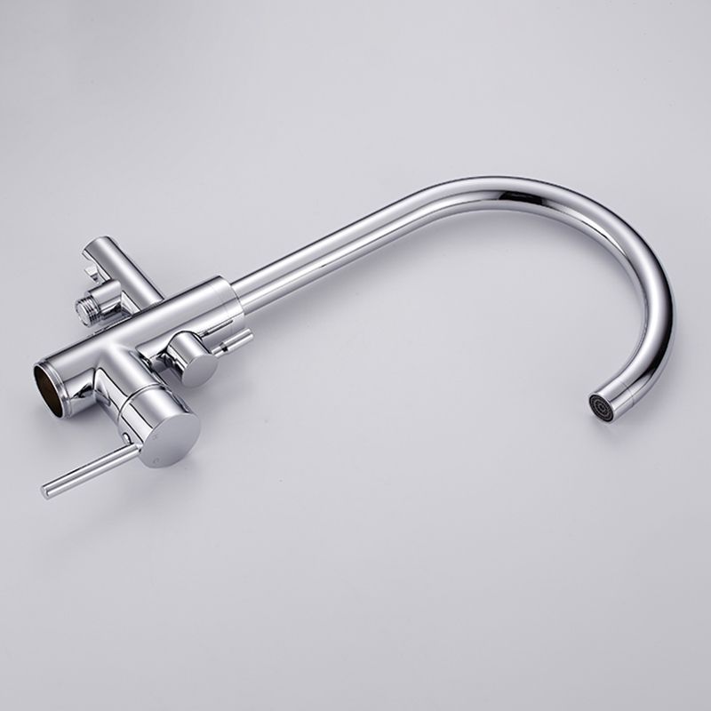 Floor Mounted Metal Freestanding Tub Filler Single Handle Freestanding Faucet with Hose Clearhalo 'Bathroom Remodel & Bathroom Fixtures' 'Bathtub Faucets' 'bathtub_faucets' 'Home Improvement' 'home_improvement' 'home_improvement_bathtub_faucets' 1200x1200_c573f80c-511f-4d59-b3bd-0c089e51ea10