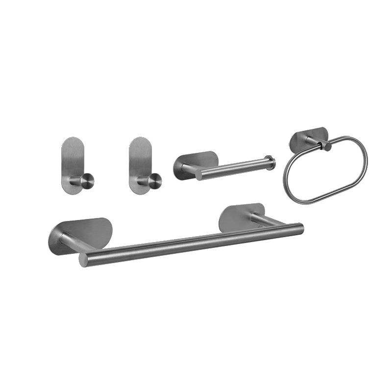 Stainless Steel Bathroom Hardware Set Modern Minimalist Bathroom Hardware Set Clearhalo 'Bathroom Hardware Sets' 'Bathroom Hardware' 'Bathroom Remodel & Bathroom Fixtures' 'bathroom_hardware_sets' 'Home Improvement' 'home_improvement' 'home_improvement_bathroom_hardware_sets' 1200x1200_c580439c-a32a-4687-b08a-2d7d8f01757b