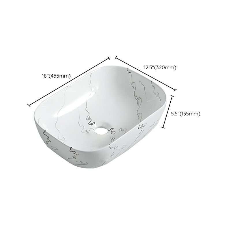 Modern Porcelain Trough Sink Oval-shape Trough Bathroom Sink Clearhalo 'Bathroom Remodel & Bathroom Fixtures' 'Bathroom Sinks & Faucet Components' 'Bathroom Sinks' 'bathroom_sink' 'Home Improvement' 'home_improvement' 'home_improvement_bathroom_sink' 1200x1200_c5b5161b-8ecc-40c5-a155-d8b507256e44