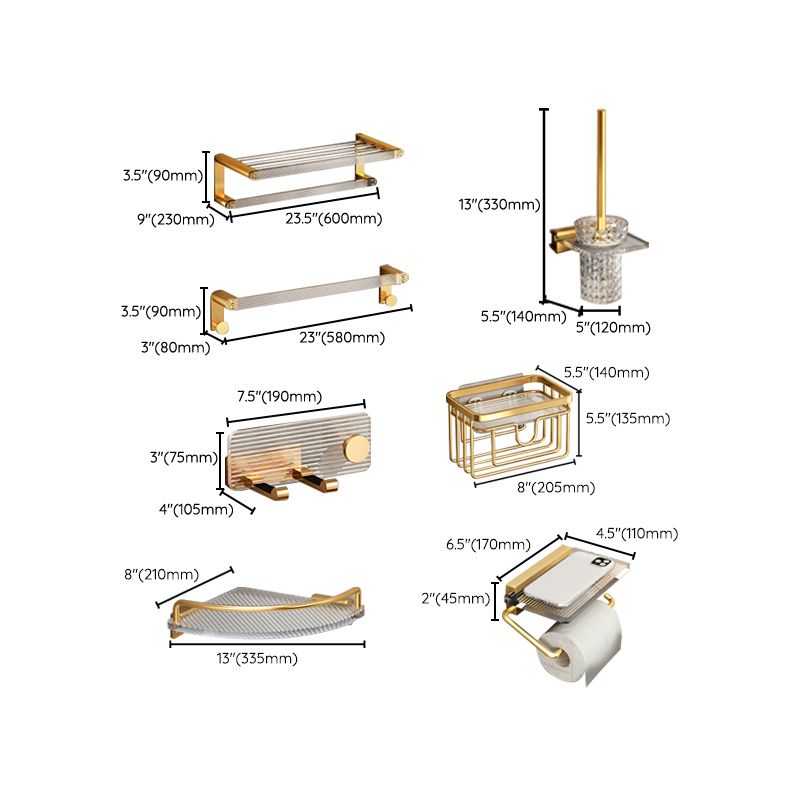 Plastic Modern Bathroom Accessories Hardware Set with Bath Shelf Clearhalo 'Bathroom Hardware Sets' 'Bathroom Hardware' 'Bathroom Remodel & Bathroom Fixtures' 'bathroom_hardware_sets' 'Home Improvement' 'home_improvement' 'home_improvement_bathroom_hardware_sets' 1200x1200_c5bff312-4a89-4c80-be93-8e0f47dcb2aa