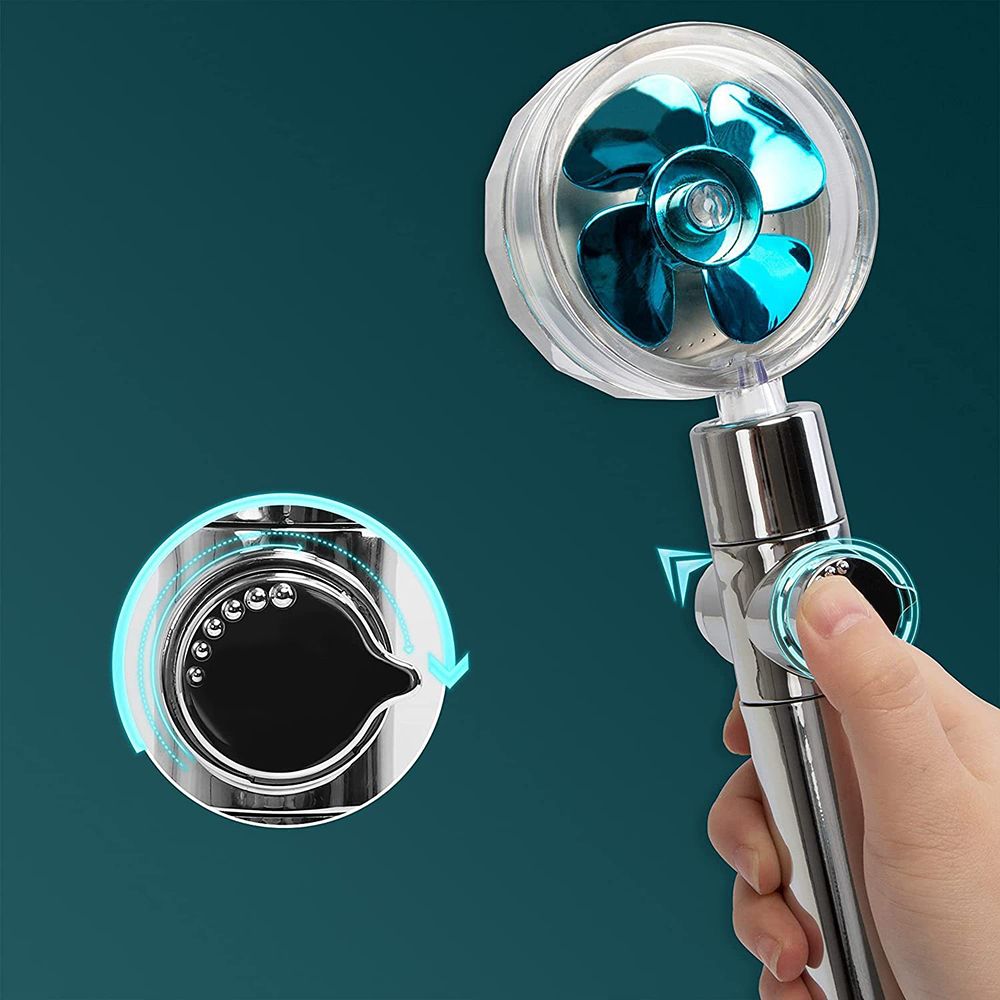 Contemporary Handheld Supercharged Shower Head Round 3 Setting Spray Head Clearhalo 'Bathroom Remodel & Bathroom Fixtures' 'Home Improvement' 'home_improvement' 'home_improvement_shower_heads' 'Shower Heads' 'shower_heads' 'Showers & Bathtubs Plumbing' 'Showers & Bathtubs' 1200x1200_c5c6091e-45d4-48b8-876f-a507651ea5ba