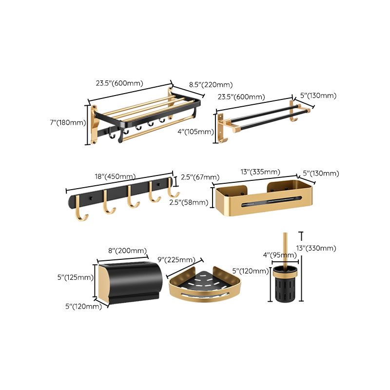 Modern Bathroom Hardware Set Stainless Bathroom Accessories Hardware Set Clearhalo 'Bathroom Hardware Sets' 'Bathroom Hardware' 'Bathroom Remodel & Bathroom Fixtures' 'bathroom_hardware_sets' 'Home Improvement' 'home_improvement' 'home_improvement_bathroom_hardware_sets' 1200x1200_c5ef756b-9eb6-4e64-b2d6-7c059fbff696