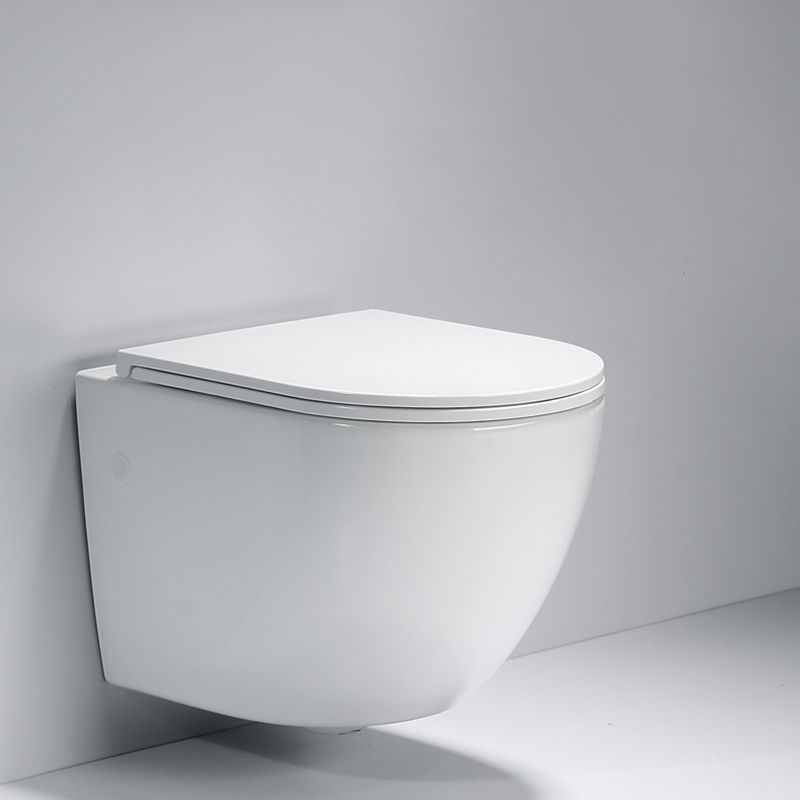 Modern White Siphon Jet Flush Toilet One-Piece Wall-mount Toilet for Bathroom Clearhalo 'Bathroom Remodel & Bathroom Fixtures' 'Home Improvement' 'home_improvement' 'home_improvement_toilets' 'Toilets & Bidets' 'Toilets' 1200x1200_c6086b2c-dc9f-473d-989b-e81df01a1bbb