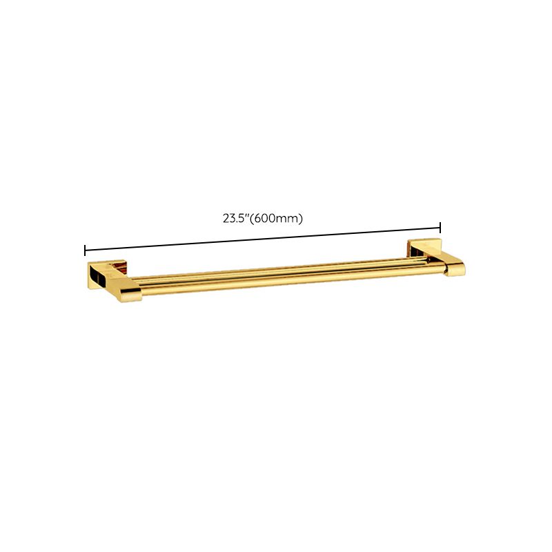 Modern Towel Bar Bathroom Hardware Set Bath Shelf Gold Bathroom Accessory Set Clearhalo 'Bathroom Hardware Sets' 'Bathroom Hardware' 'Bathroom Remodel & Bathroom Fixtures' 'bathroom_hardware_sets' 'Home Improvement' 'home_improvement' 'home_improvement_bathroom_hardware_sets' 1200x1200_c64f0fd2-cf09-41c5-9d9c-2127d7262a78