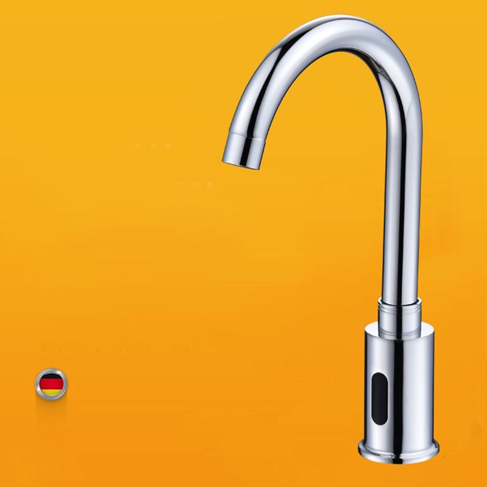 Modern Style Kitchen Faucet Gooseneck Touchless Kitchen Faucet Clearhalo 'Home Improvement' 'home_improvement' 'home_improvement_kitchen_faucets' 'Kitchen Faucets' 'Kitchen Remodel & Kitchen Fixtures' 'Kitchen Sinks & Faucet Components' 'kitchen_faucets' 1200x1200_c6690da6-0136-4d0b-8816-969d9c0d3a9a