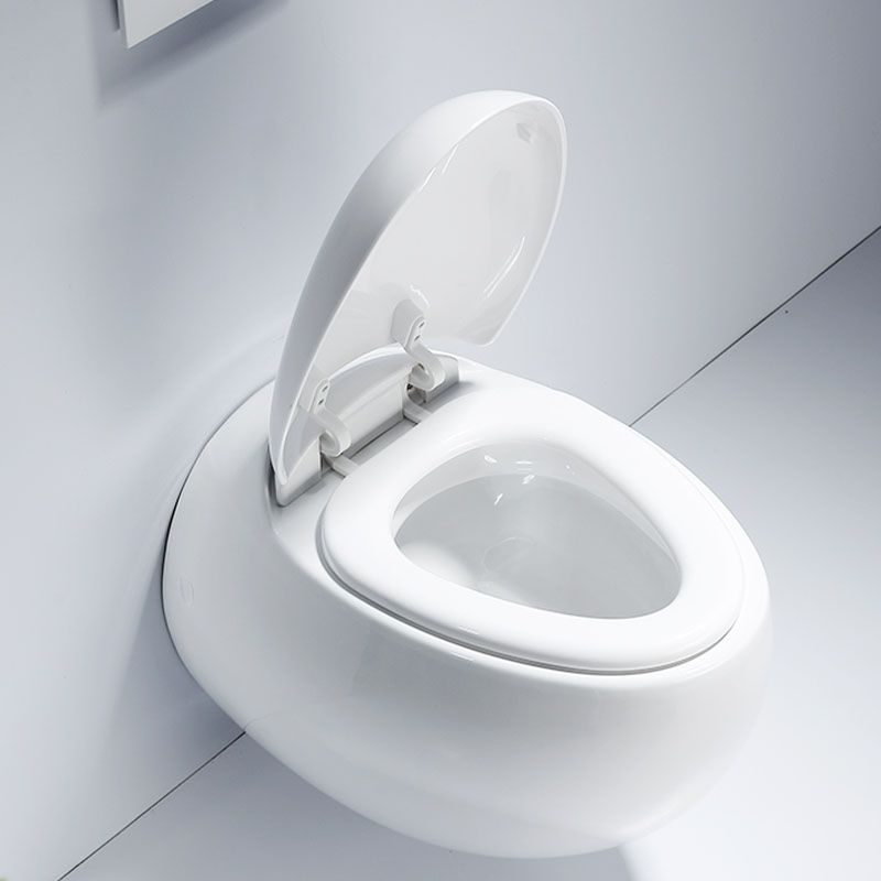 Modern Wall Mount Toilet Gravity Toilet Bowl with Slow Close Seat for Washroom Clearhalo 'Bathroom Remodel & Bathroom Fixtures' 'Home Improvement' 'home_improvement' 'home_improvement_toilets' 'Toilets & Bidets' 'Toilets' 1200x1200_c70e4aa2-6861-4fae-875c-99d011b86978