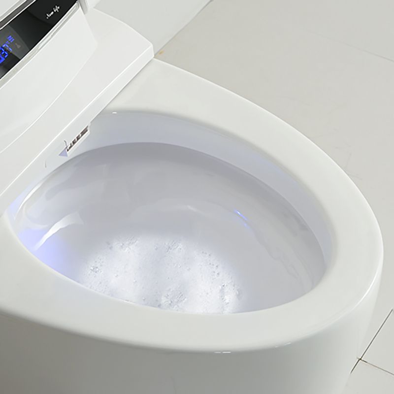20" H Elongated Floor Mount Bidet Antimicrobial Smart Bidet Toilet Seat in White Clearhalo 'Bathroom Remodel & Bathroom Fixtures' 'Bidets' 'Home Improvement' 'home_improvement' 'home_improvement_bidets' 'Toilets & Bidets' 1200x1200_c77ab76b-aab8-43bc-82c1-23dc8f6a67a2