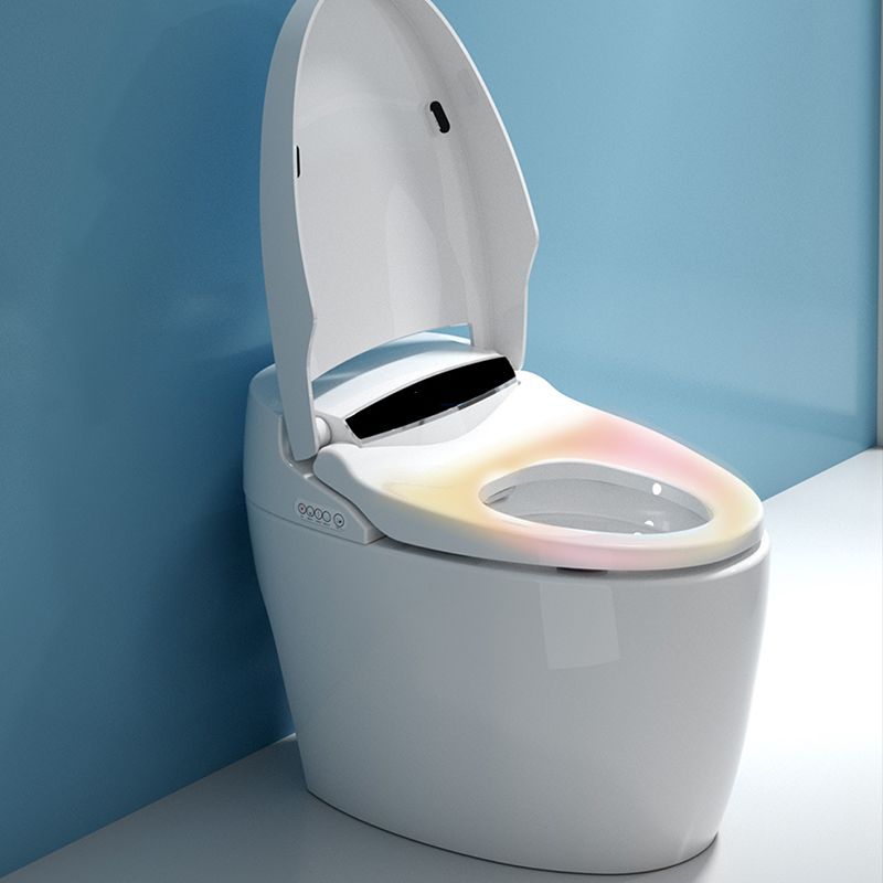 Ceramic Floor Mount Bidet Antimicrobial and Deodorizing Smart Toilet Clearhalo 'Bathroom Remodel & Bathroom Fixtures' 'Bidets' 'Home Improvement' 'home_improvement' 'home_improvement_bidets' 'Toilets & Bidets' 1200x1200_c7af52ef-4b3f-4717-b357-44e4ac2cb13c