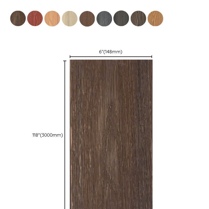 Modern Style Wood Flooring Rectangle Non-slip Outdoor Wood Flooring Clearhalo 'Flooring 'Hardwood Flooring' 'hardwood_flooring' 'Home Improvement' 'home_improvement' 'home_improvement_hardwood_flooring' Walls and Ceiling' 1200x1200_c7bca89b-b892-4b7a-a99f-1216094a5efe