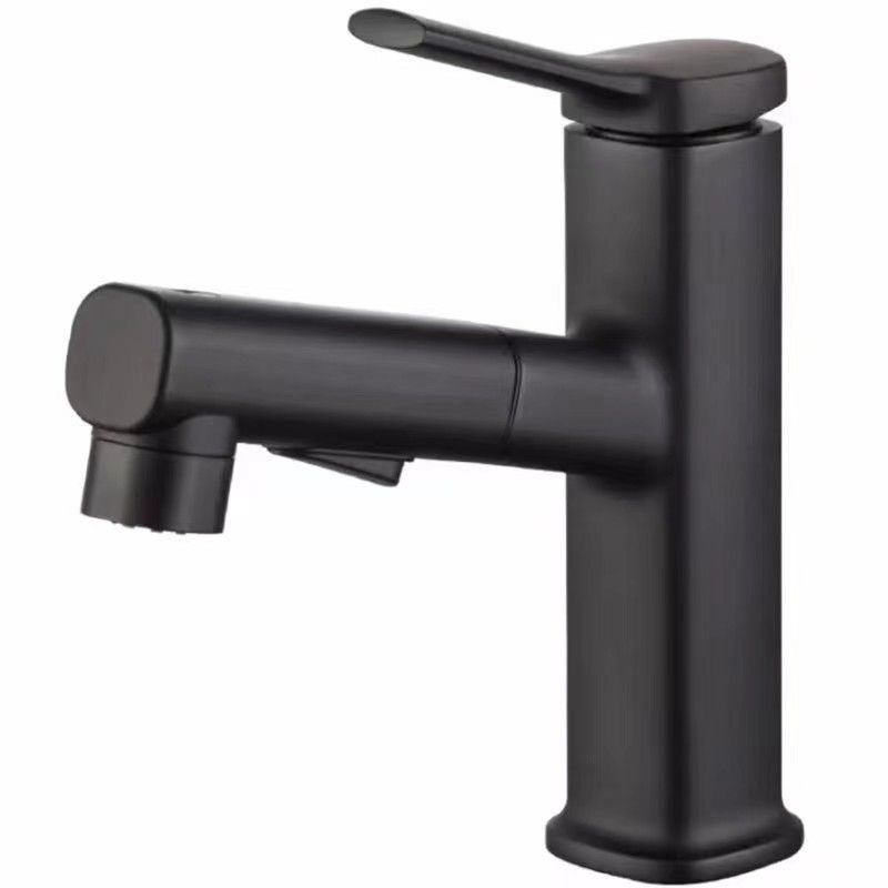 Modern Sink Faucet Pure Color Low Arc Metal Bathroom Sink Faucet Clearhalo 'bathroom_sink_faucets' 'Conjunta de Baño y Conjunta de Grifo' 'Coronamiento de Baño y Dispositivo de Baño' 'Grifo del lavabo del baño' 'Hogar' 'home_improvement' 'home_improvement_bathroom_sink_faucets' 'Mejoras para el hogar' 1200x1200_c81a7ebe-fd39-491e-8edf-b4c2bc0ef8f7