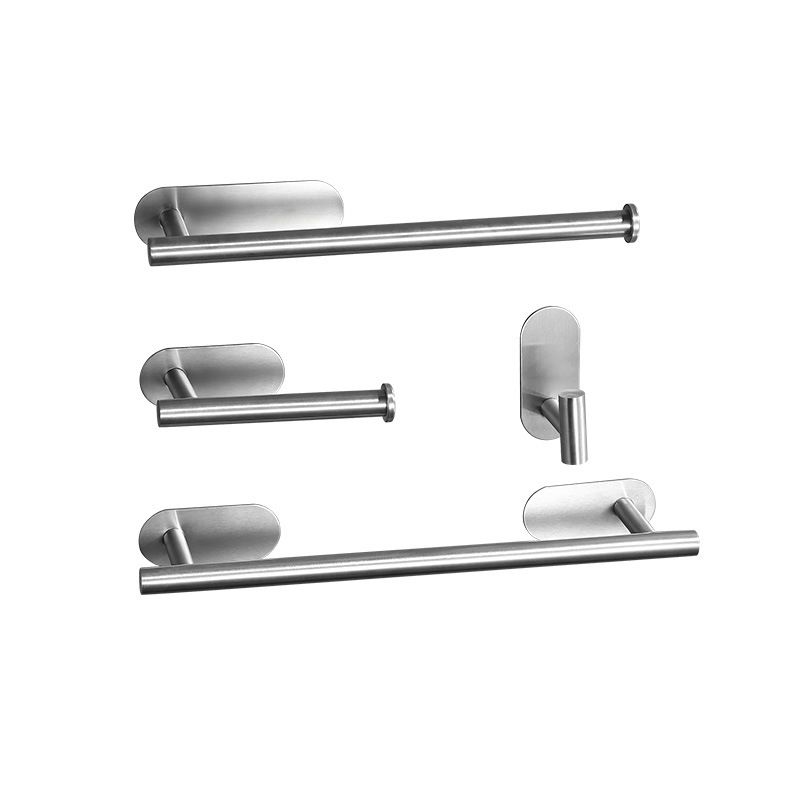 Metal Bathroom Hardware Modern Bathroom Accessory as Individual or as a Set Clearhalo 'Bathroom Hardware Sets' 'Bathroom Hardware' 'Bathroom Remodel & Bathroom Fixtures' 'bathroom_hardware_sets' 'Home Improvement' 'home_improvement' 'home_improvement_bathroom_hardware_sets' 1200x1200_c8ad0b10-6d67-464d-b0f3-c2814e28ea3e