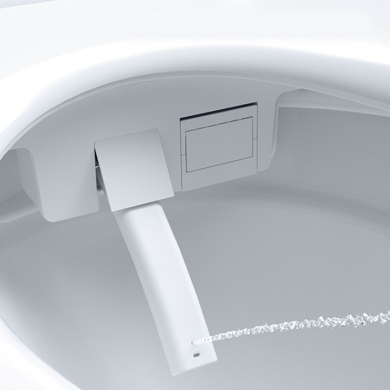 White Elongated Deodorizing Floor Standing Bidet Ceramic Remote Control Included Clearhalo 'Bathroom Remodel & Bathroom Fixtures' 'Bidets' 'Home Improvement' 'home_improvement' 'home_improvement_bidets' 'Toilets & Bidets' 1200x1200_c8c5bce2-7384-4b62-8e82-1297047074cc