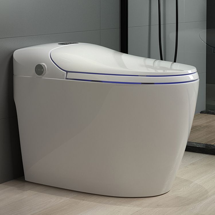 White Elongated Floor Standing Bidet Home Heated Seat All-in-One Bidet Clearhalo 'Bathroom Remodel & Bathroom Fixtures' 'Bidets' 'Home Improvement' 'home_improvement' 'home_improvement_bidets' 'Toilets & Bidets' 1200x1200_c957e5b7-307d-47ee-8178-d5d41e0cf411