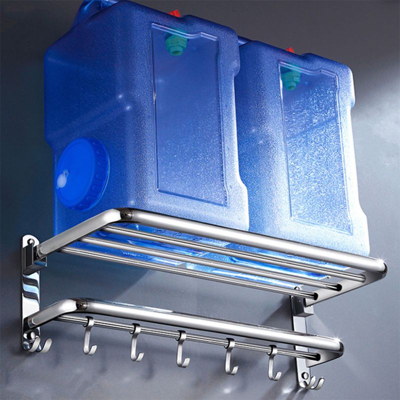 Modern Stainless Steel Bath Shelf Bathroom Accessories Hardware Set Clearhalo 'Bathroom Hardware Sets' 'Bathroom Hardware' 'Bathroom Remodel & Bathroom Fixtures' 'bathroom_hardware_sets' 'Home Improvement' 'home_improvement' 'home_improvement_bathroom_hardware_sets' 1200x1200_c96ec891-b4d0-413d-a112-85786b2fb2ca