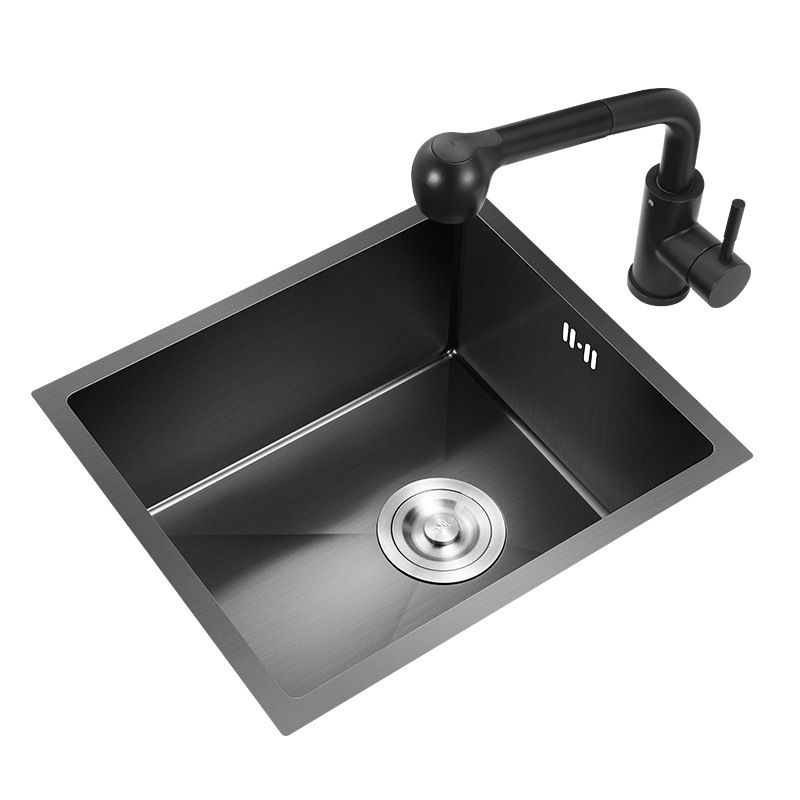 Stainless Steel Kitchen Sink Modern Single Bowl Kitchen Sink Clearhalo 'Home Improvement' 'home_improvement' 'home_improvement_kitchen_sinks' 'Kitchen Remodel & Kitchen Fixtures' 'Kitchen Sinks & Faucet Components' 'Kitchen Sinks' 'kitchen_sinks' 1200x1200_ca14d169-1c74-48ba-b509-6416daa46366