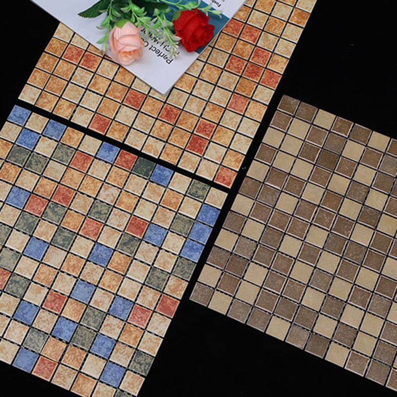 Grid Mosaic Sheet Wall & Floor Tile Mixed Material Outdoor Wall Tile Clearhalo 'Floor Tiles & Wall Tiles' 'floor_tiles_wall_tiles' 'Flooring 'Home Improvement' 'home_improvement' 'home_improvement_floor_tiles_wall_tiles' Walls and Ceiling' 1200x1200_ca82181e-9683-4406-8359-5403bdae10eb