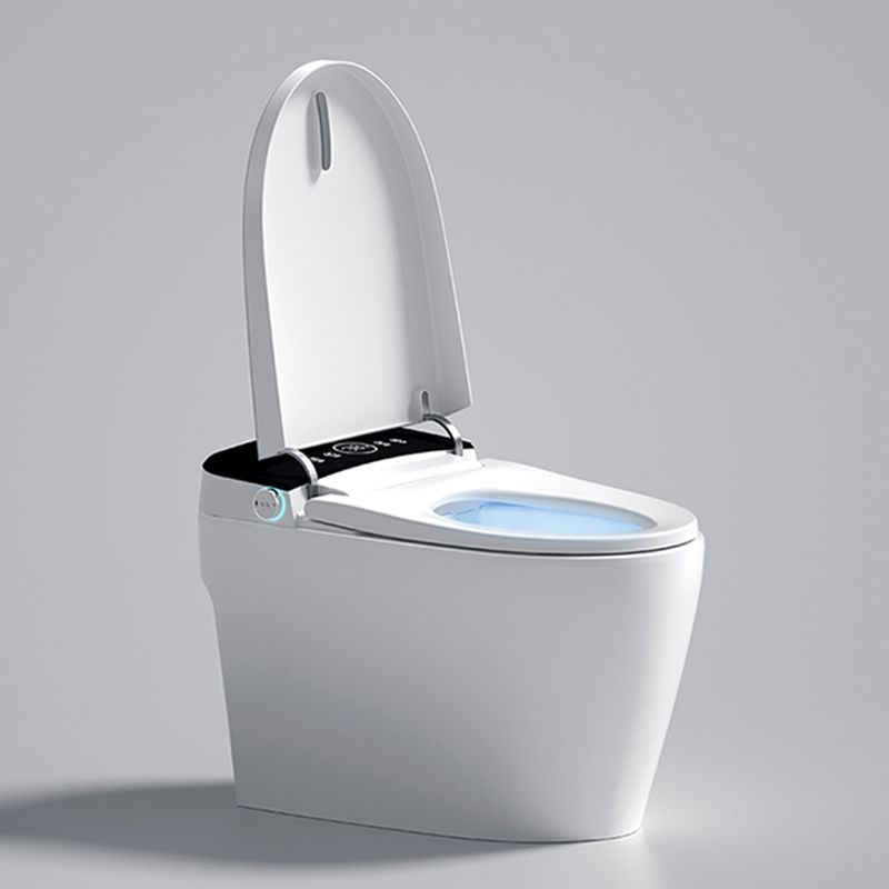 Elongated 15" W Floor Mounted Smart Bidet with Unlimited Warm Water Clearhalo 'Bathroom Remodel & Bathroom Fixtures' 'Bidets' 'Home Improvement' 'home_improvement' 'home_improvement_bidets' 'Toilets & Bidets' 1200x1200_cad2db55-9ba4-4389-944e-3b7ffcf59f10