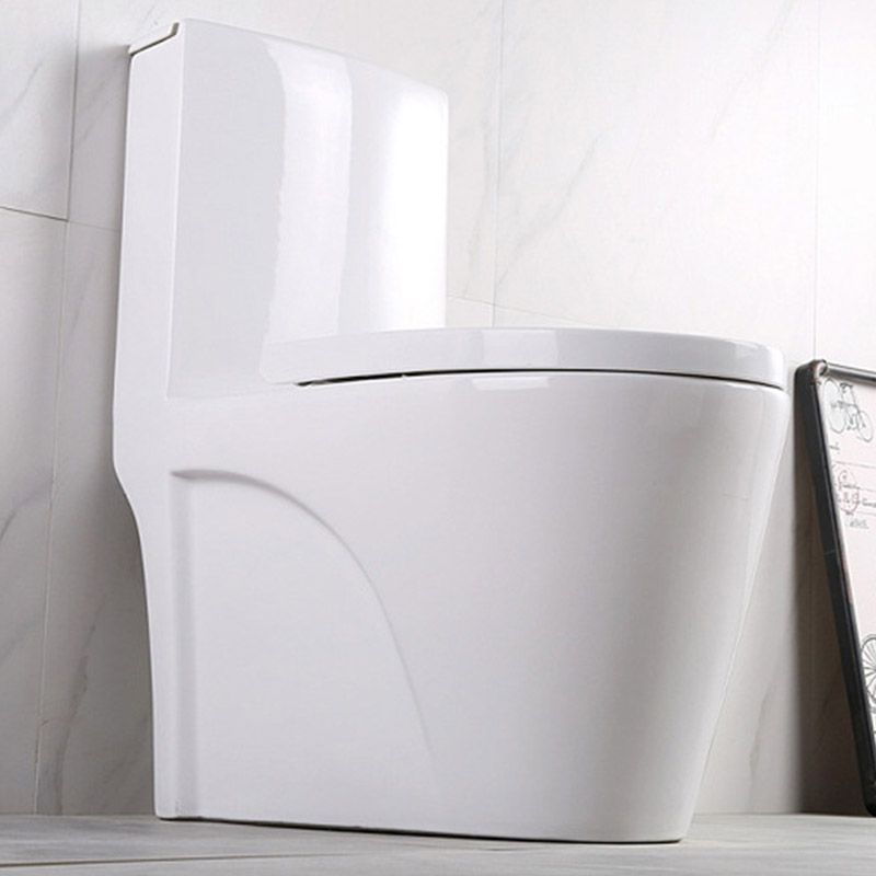 Modern White Flush Toilet Floor Mounted Toilet Bowl with Slow Close Seat for Washroom Clearhalo 'Bathroom Remodel & Bathroom Fixtures' 'Home Improvement' 'home_improvement' 'home_improvement_toilets' 'Toilets & Bidets' 'Toilets' 1200x1200_cb47647e-8f47-44e6-a125-508b24457517